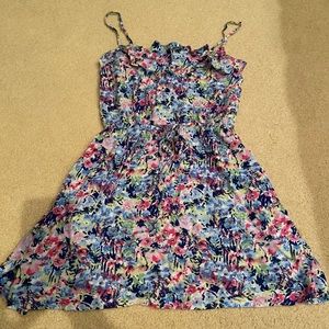 Floral Short Skater Dress